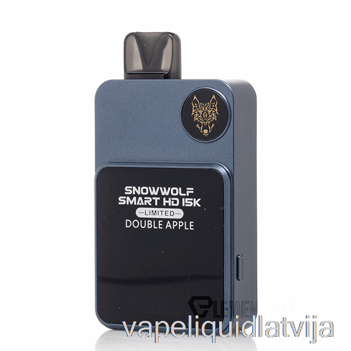 Snowwolf Smart Hd 15k Ierobežots Vienreizējās Lietošanas Dubultais ābolu Vape šķidrums